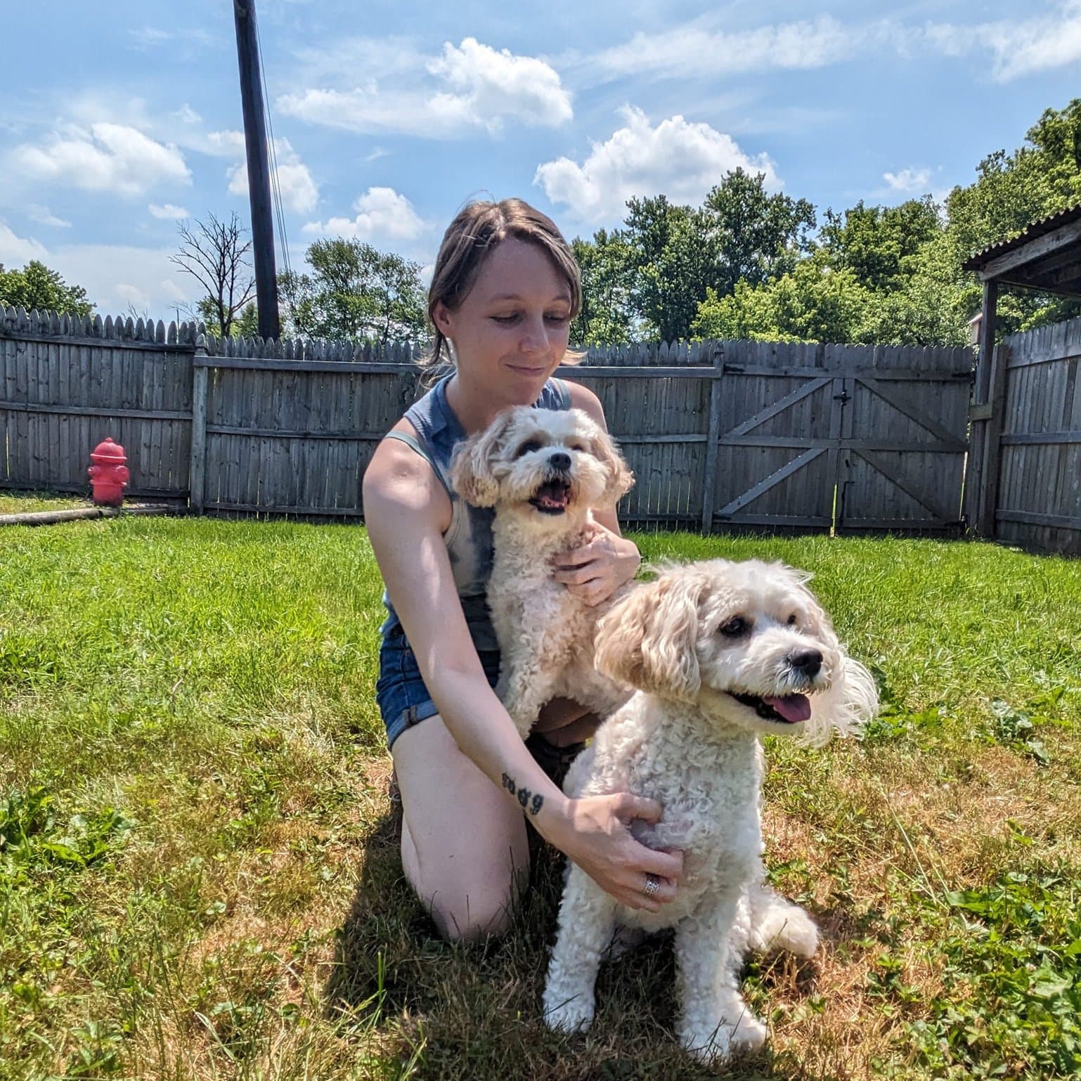 Shelbi with a couple of friends